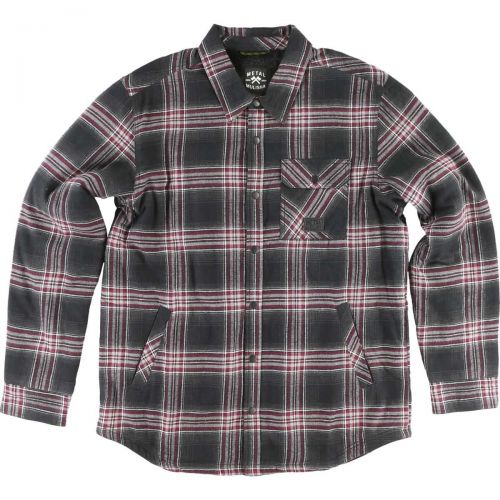 Metal Mulisha Blackout Sherpa Men's Jackets, color: Black, category/department: men-outerwear