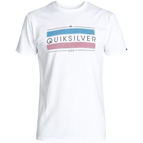 Quiksilver Sparkler Men's Short-Sleeve Shirts, color: Navy Blazer | Black | White, category/department: men-tees-shortsleeve