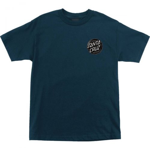 Santa Cruz Lost Dot Men's Short-Sleeve Shirts, color: Black | Harbor Blue | White, category/department: men-tees-shortsleeve