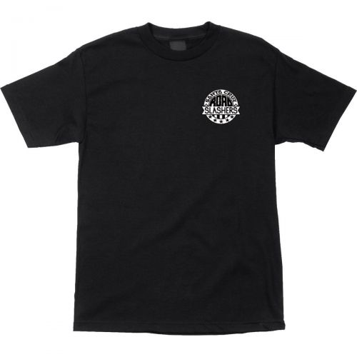 Santa Cruz Road Slasher Men's Short-Sleeve Shirts, color: Black | Charcoal | White, category/department: men-tees-shortsleeve