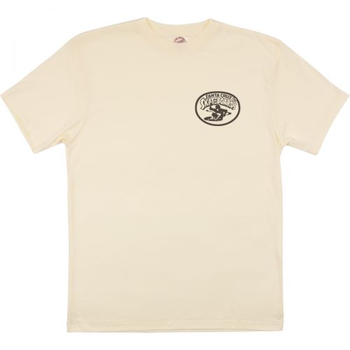 Santa Cruz Retro Park Men's Short-Sleeve Shirts, color: Natural Heather | Vintage Brown | Vintage Navy, category/department: men-tees-shortsleeve