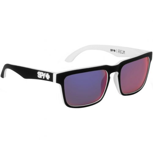 Spy Optic Helm Addict Series Men's Sunglasses, color: Black/Grey | Matte White/Grey | Classic Tort/Grey Green | Matte Black/Grey | Black Ice/Purple Spectra | Rolling Hills/Bronze with Green Spectra | Whitewall/Green with Navy Spectra, category/department: men-sunglasses