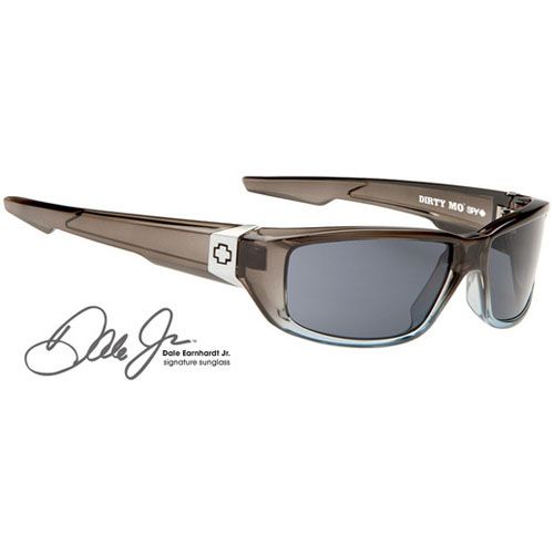 Spy Optic Dirty Mo Steady Series Men's Sunglasses, color: Black/Grey | Grey Crystal Fade/Grey | Brown Stripe Tortoise/Bronze | Matte Black with Signature/Grey | Matte Clear/Grey with Blue Spectra | Tobacco/Bronze | White/Grey | Black Ice/Grey | Primer Grey/Grey | Matte Black/Bronze with Blue Spectra, category/department: men-sunglasses