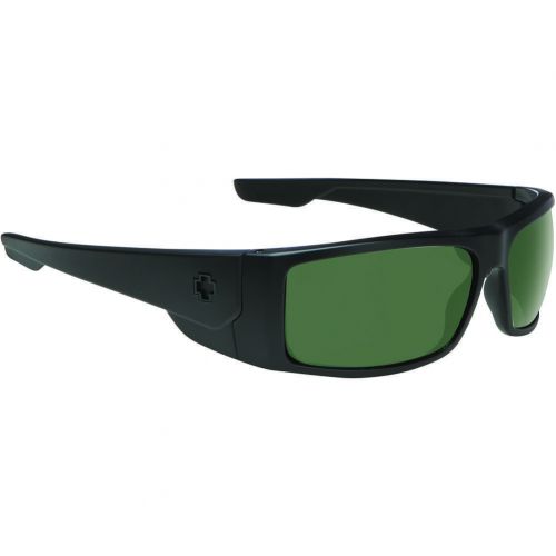 Spy Optic Konvoy Happy Lens Collection Men's Sunglasses, color: Black/Grey Green | Matte Black/Grey Green, category/department: men-sunglasses