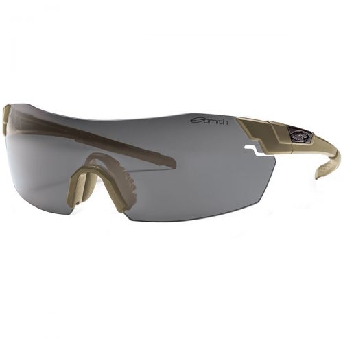 Smith Optics Pivlock V2 Tactical Elite Protective Men's Polarized Sunglasses, color: Black/Gray | Tan 499/Gray, category/department: men-sunglasses