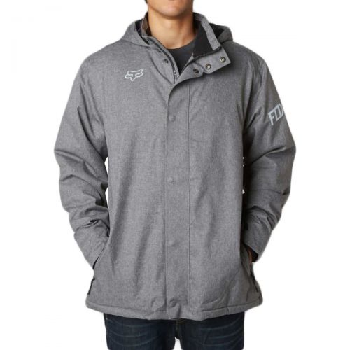 Fox Racing Enhance Tech Men's Jackets, color: Heather Grey | Heather Black, category/department: men-outerwear