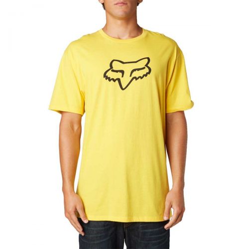 Fox Racing Legacy Head Men's Short-Sleeve Shirts, color: Black | Optic White | Heather Graphite | Orange | Scarlet | Green | Blue | Yellow, category/department: men-tees-shortsleeve