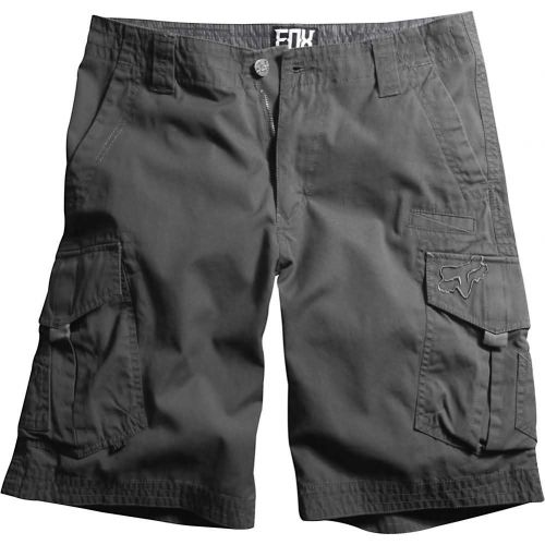 Fox Racing Slambozo Solid '12 Men's Cargo Shorts, color: Black | Charcoal | Dark Khaki | Military | Chalk | Chocolate, category/department: men-cargoshorts