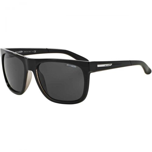 Arnette Fire Drill Adult Sunglasses, color: 2159/87 Gloss Black/Clear/Grey, category/department: men-sunglasses, women-sunglasses