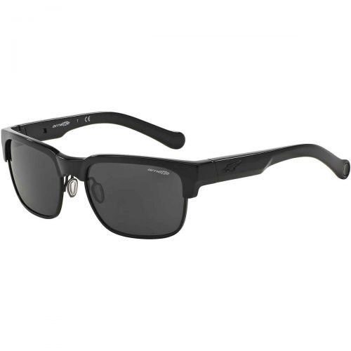 Arnette Dean Adult Outdoor Sunglasses, color: 41/87 Gloss Black/Grey, category/department: men-sunglasses, women-sunglasses