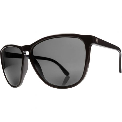 Electric Encelia Women's Polarized Sunglasses, color: Gloss Black/Melanin 1 Grey, category/department: women-sunglasses