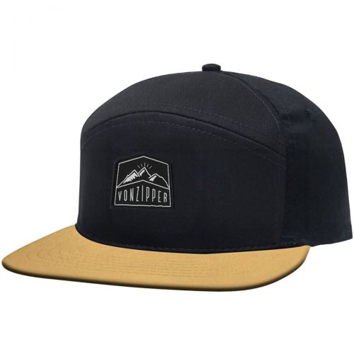 Vonzipper Tri Tip Men's Adjustable Hats, color: Black | Ember | Tan, category/department: men-hats