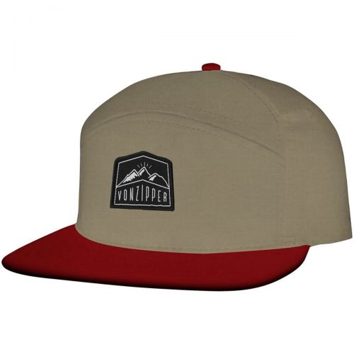 Vonzipper Tri Tip Men's Adjustable Hats, color: Black | Ember | Tan, category/department: men-hats