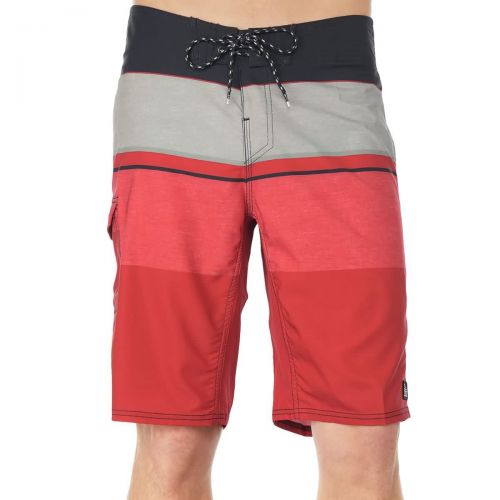 Reef Chu-Srin Men's Boardshort Shorts, color: Red, category/department: men-boardshorts
