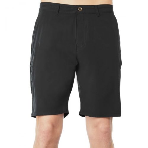 Reef Warm Water 4 Men's Walkshort Shorts, color: Black, category/department: men-walkshorts