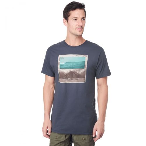 Reef Paradise Men's Short-Sleeve Shirts, color: Indigo, category/department: men-tees-shortsleeve