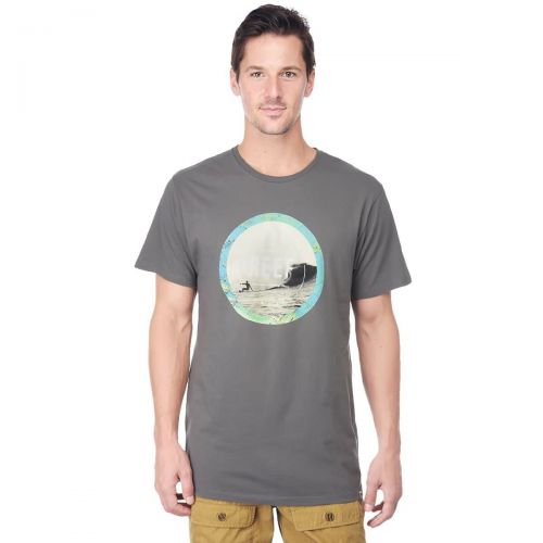 Reef Classy Soul Men's Short-Sleeve Shirts, color: Charcoal, category/department: men-tees-shortsleeve