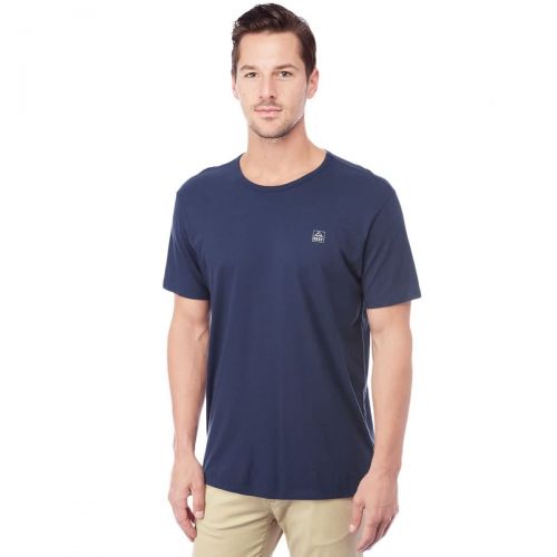 Reef Blaucked Men's Short-Sleeve Shirts, color: Faded Black | Indigo, category/department: men-tees-shortsleeve