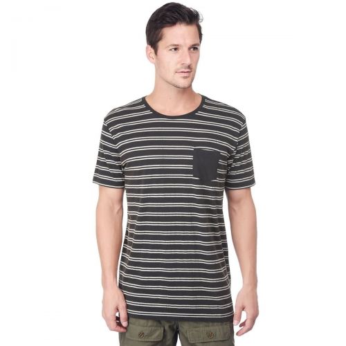 Reef Down Under Crew Men's Short-Sleeve Shirts, color: Indigo | Black, category/department: men-tees-shortsleeve