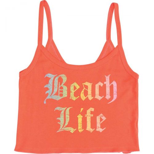 Billabong Beach Life Women's Tanks Shirts, color: Hot Coral, category/department: women-tanks
