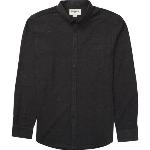 Billabong All Day Woven '15 Men's Button Up Long-Sleeve Shirts, color: Black | Burgundy | Light Blue | Navy | Stealth | Dark Navy | Silver, category/department: men-buttonfronts
