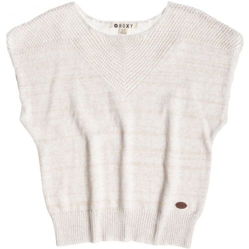 Roxy Jalama Women's  Sweater Sweatshirt, color: Copen Blue | Sea Salt Heather, category/department: women-sweaters
