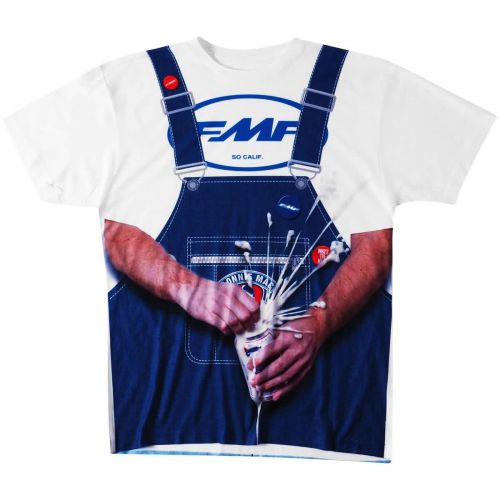 FMF Open It Up Men's Short-Sleeve Shirts, color: White, category/department: men-tees-shortsleeve
