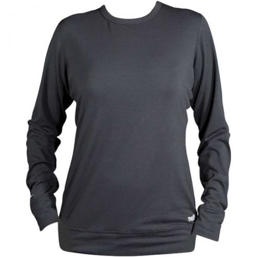 Neff W'S Base Top Women's Sweater Sweatshirts, color: Black | Palms | Donut, category/department: women-sweaters