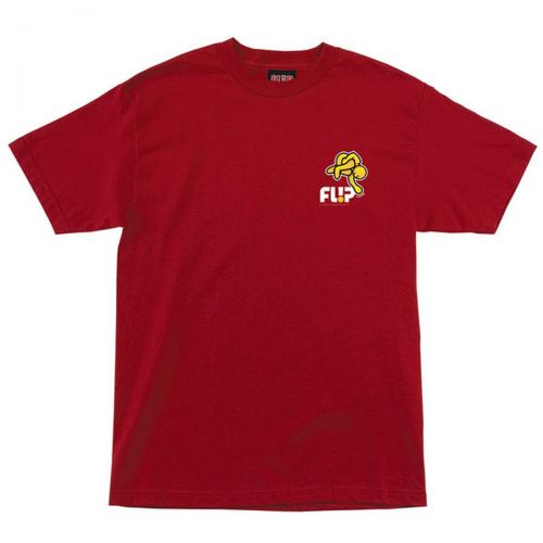Flip Mountain Doughboy Somersault Men's Short-Sleeve Shirts, color: Black | Red, category/department: men-tees-shortsleeve