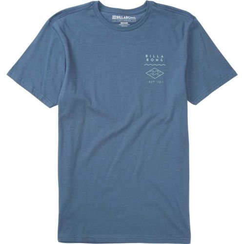 Billabong  Divide Men's Short-Sleeve Shirts, color: BlackHeather | DarkRoyal | White, category/department: men-tees-shortsleeve