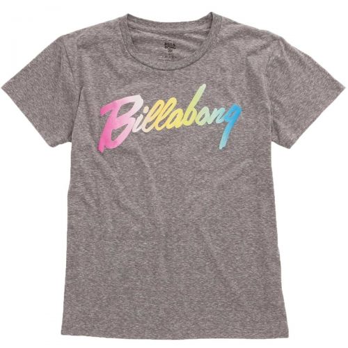 Billabong Island Puff Women's Short-Sleeve Shirts, color: Dark Athletic Grey, category/department: women-tees-shortsleeve