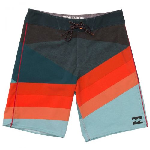 Billabong Slice X 16 Men's Boardshort Shorts, color: Blue | Metal | Mint | Rasta | Overcast, category/department: men-boardshorts