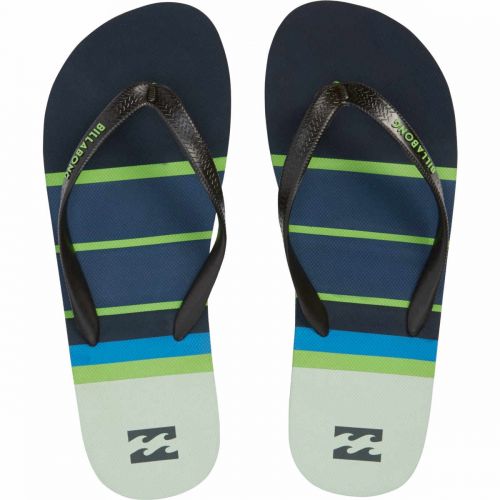 Billabong Sping Thong Men's Sandal Footwear, color: Blue/Green | Indigo | Steel, category/department: men-sandals