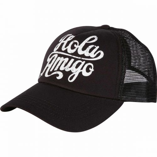 Billabong Hola Amigo Women's Snapback Hats, color: Cool Wip | Off Black, category/department: women-hats