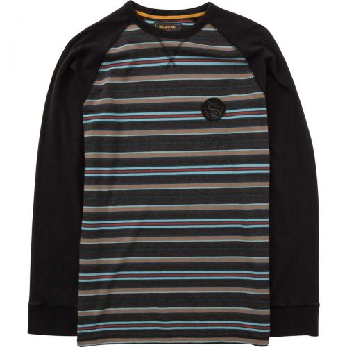 Billabong Beacon Men's Long-Sleeve Shirts, color: Black, category/department: men-tees-longsleeve