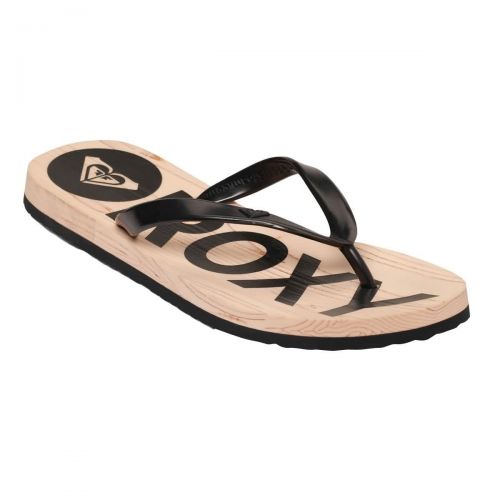 Roxy Kiwi J Women's Sandal Footwear, color: Black | Coral | White, category/department: women-sandals