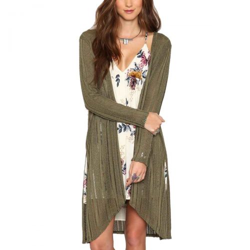 O'Neill Tila Women's Cardigans, color: Military Green, category/department: women-cardigans