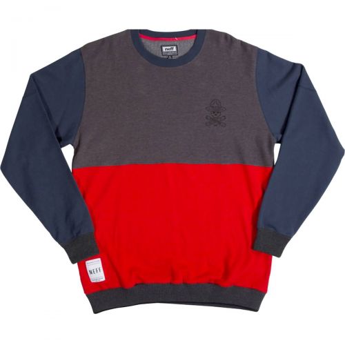 Neff Explorer Men's Sweater Sweatshirts, color: Black | Red, category/department: men-sweaters