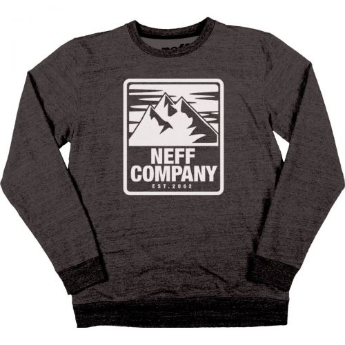 Neff Mountainerring Men's Sweater Sweatshirts, color: Charcoal | Grey | Maroon, category/department: men-sweaters