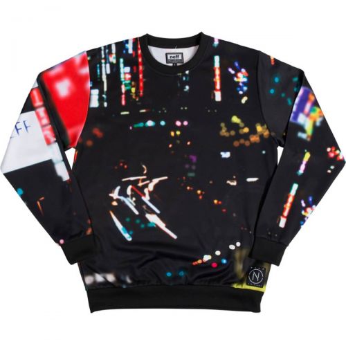 Neff City Men's Sweater Sweatshirts, color: Black, category/department: men-sweaters