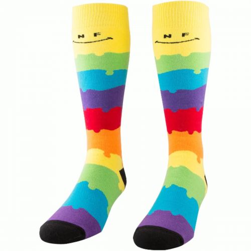 Neff Happy Adult Socks, color: Multi, category/department: men-socks, women-socks