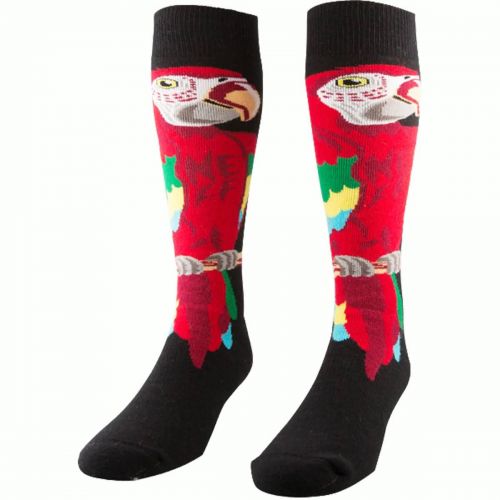 Neff Parrot Adult Socks, color: Red, category/department: men-socks, women-socks