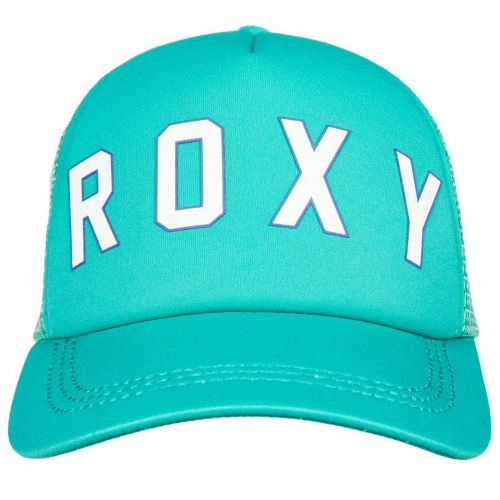 Roxy Truckin Women's Adjustable Hats, color: Sunkissed Coral | Teal, category/department: women-hats