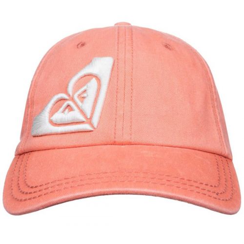 Roxy A Day Cruise Women's Adjustable Hats, color: Sunkissed Coral | Peacoat, category/department: women-hats