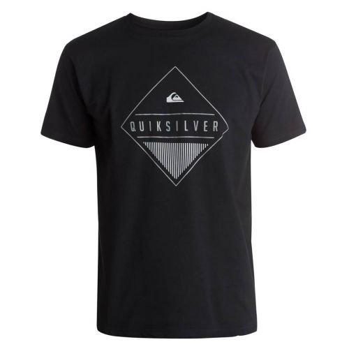 Quiksilver Diamond Mine Men's Short-Sleeve Shirts, color: Greenbriar | Black | White, category/department: men-tees-shortsleeve