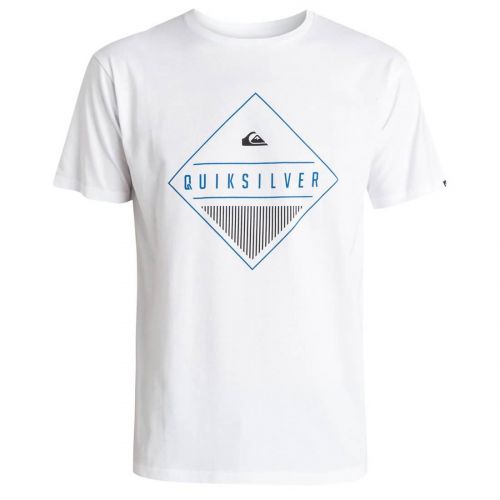 Quiksilver Diamond Mine Men's Short-Sleeve Shirts, color: Greenbriar | Black | White, category/department: men-tees-shortsleeve