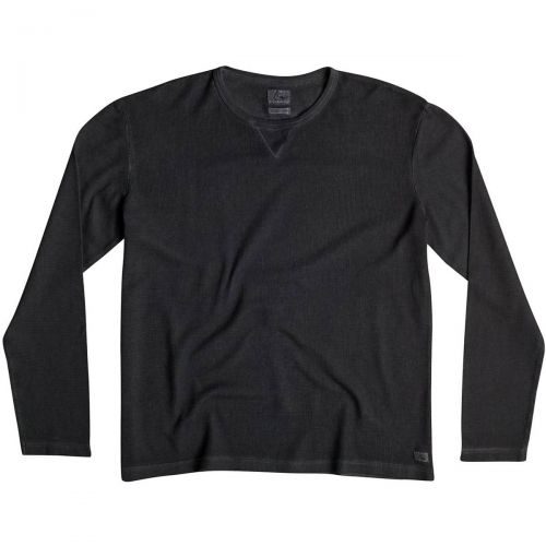 Quiksilver Juke Thermal Men's Long-Sleeve Shirts, color: Dark Grey Heather | Light Grey Heather, category/department: men-tees-longsleeve