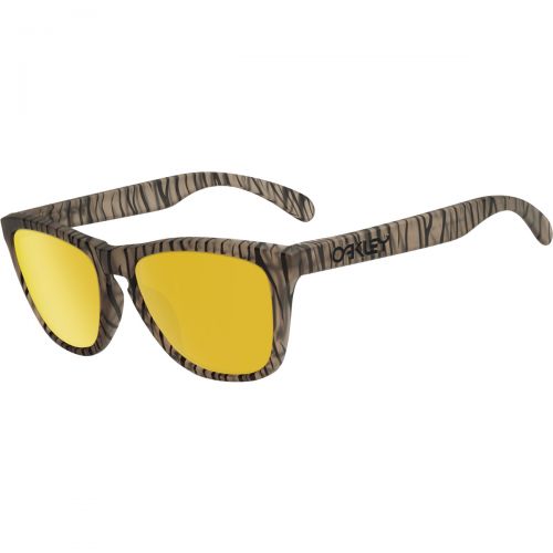 Oakley Frogskins Urban Jungle Men's Sunglasses, color: Matte Sepia/24K Iridium | Matte Grey Ink/Sapphire Iridium | Matte Olive Ink/Jade Iridium | Matte Clear Ink/Chrome Iridium, category/department: men-sunglasses