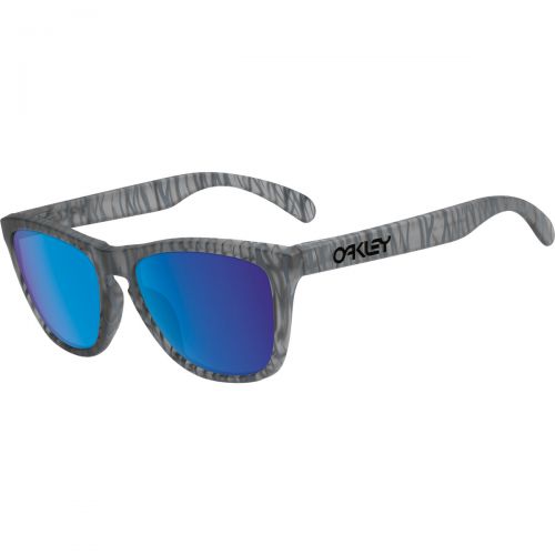 Oakley Frogskins Urban Jungle Men's Sunglasses, color: Matte Sepia/24K Iridium | Matte Grey Ink/Sapphire Iridium | Matte Olive Ink/Jade Iridium | Matte Clear Ink/Chrome Iridium, category/department: men-sunglasses