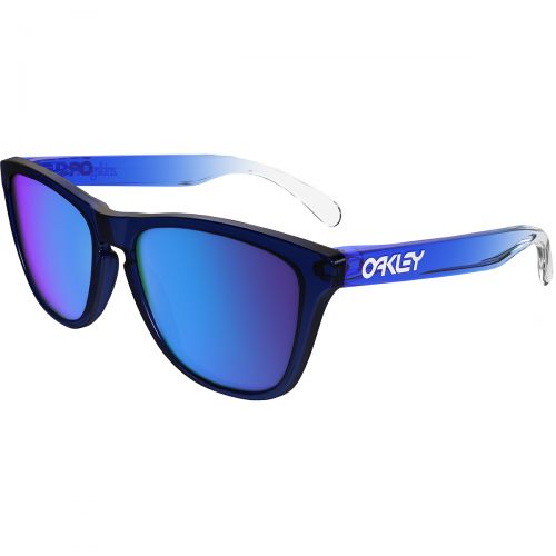 Oakley Alpine Collection Frogskins Men's Sunglasses, color: Blue Bird/Sapphire Iridium | Glow/Pink Iridium | Storm/Chrome Iridium, category/department: men-sunglasses